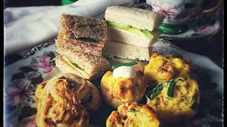 Vintage Afternoon Tea Sandwiches