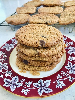 Chocolate Chip & Coconut Cookies