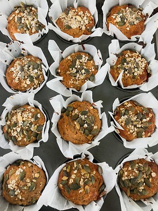 Wholemeal Seeded Muffins