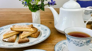 Traditional Shortbread and afternoon tea