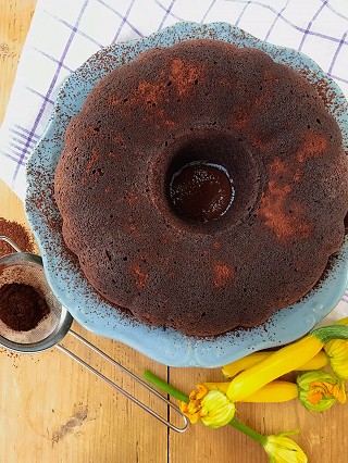 Chocolate Courgette Bundt Cake