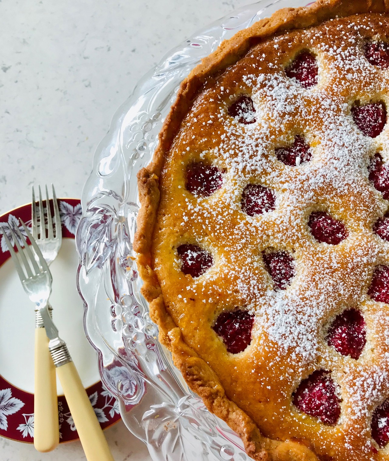 Raspberry Frangipane Tart | Dunowen House Blog