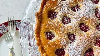 Raspberry Frangipane Tart