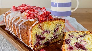 Zesty Raspberry Buttermilk Cake