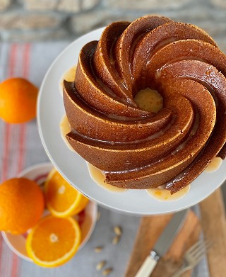 Orange & Cardamon Bundt Cake