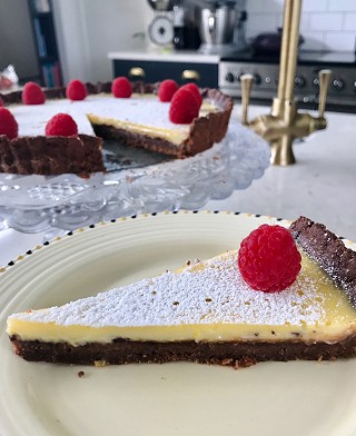 Lemon and Chocolate Tart