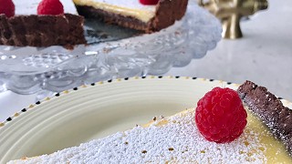 Lemon and Chocolate Tart