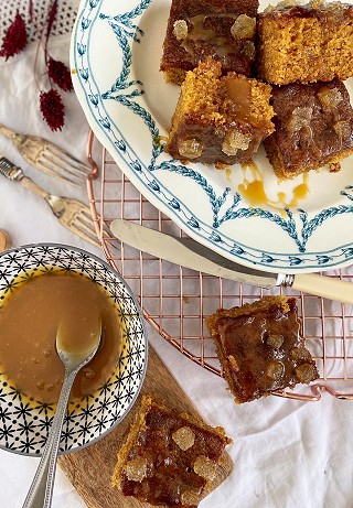 Salted Caramel & Ginger Cake