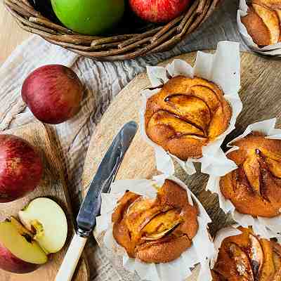 Apple & Custard Muffins