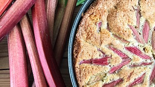 Dunowen Rhubarb Cake