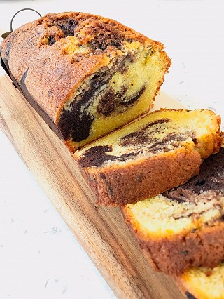 Chocolate Marble Pound Cake